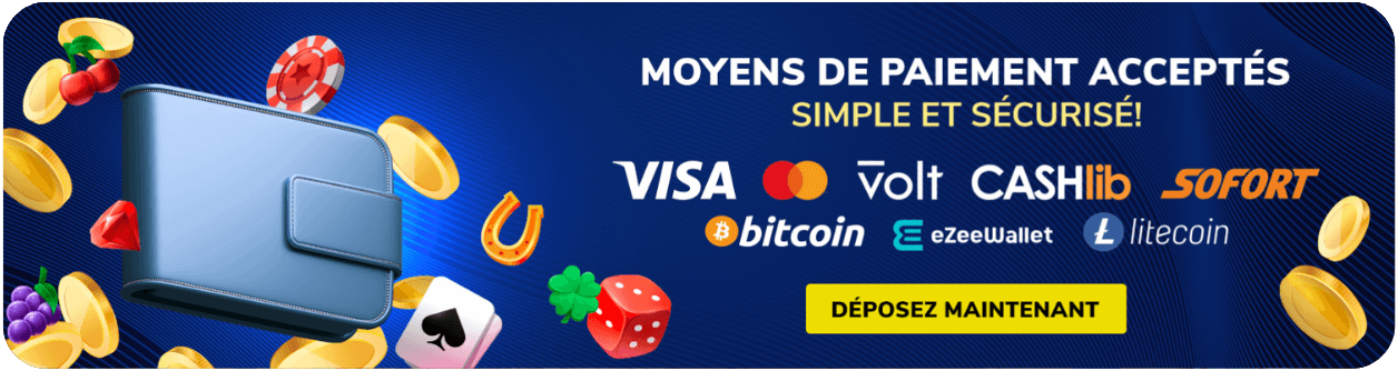 Options de dépôt sécurisées sur le casino en ligne Kings Chance – ajoutez facilement des fonds pour jouer à vos jeux préférés